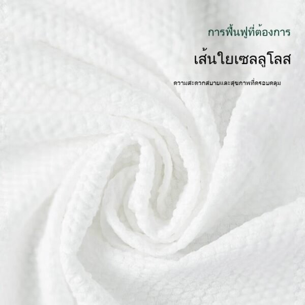 ผ้าเช็ดหน้า ผืนใหญ่ แบบพับ ใช้แล้วทิ้ง อเนกประสงค์ พกพาสะดวก ไม่กินพื้นที่ ใช้ในการออกเดินทาง เล่นกีฬา และอื่นๆ - Image 8